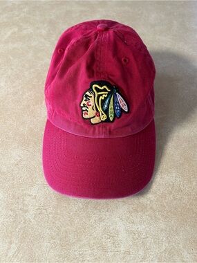 Vintage 47’ Brand Blackhawk hockey cap hat